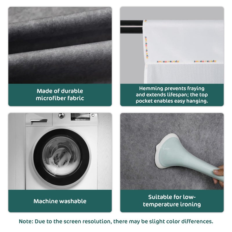 Kate 5x7ft Blue Abstract Backdrop for Photography Dark Blue Portrait Headshot Fabric Background Photo Studio Props - Image 4